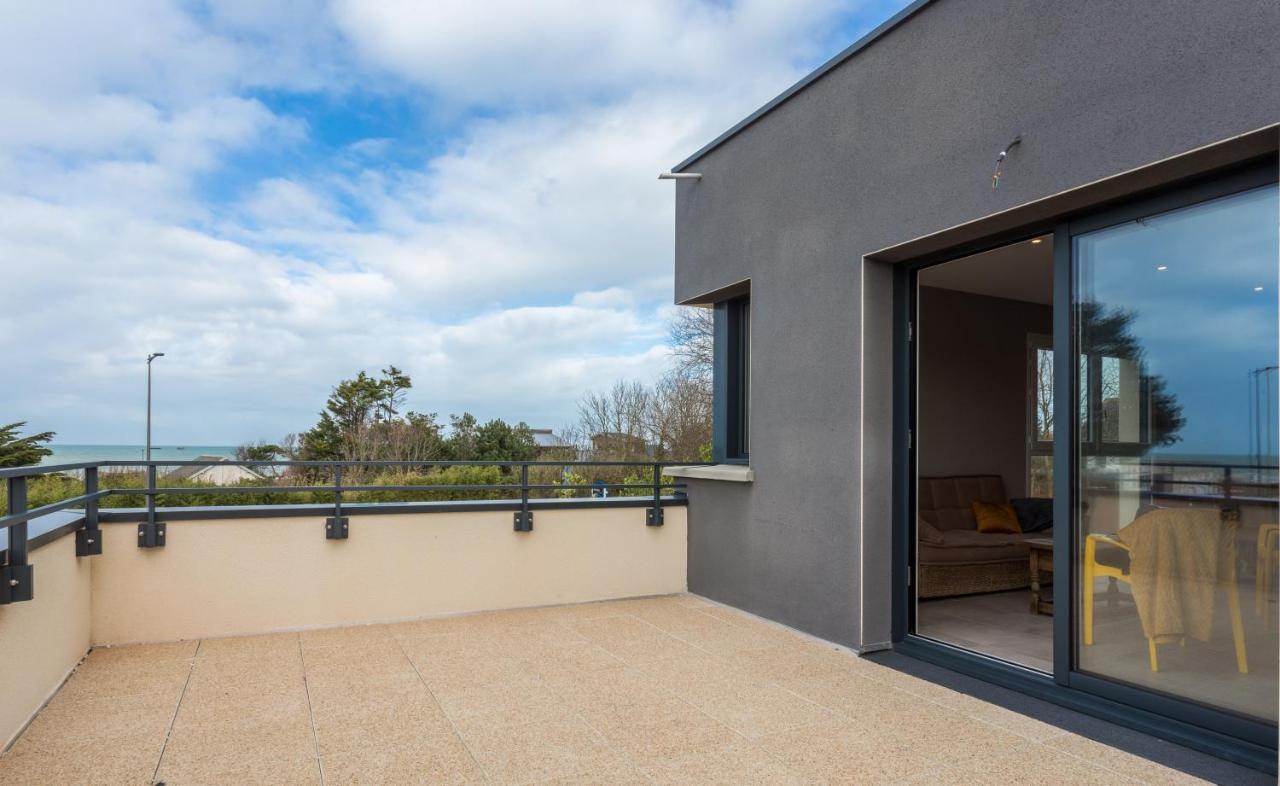 Saint-Côme-de-Fresné Tribord, Appt Avec Terrasse Et Vue Mer, Parking מראה חיצוני תמונה