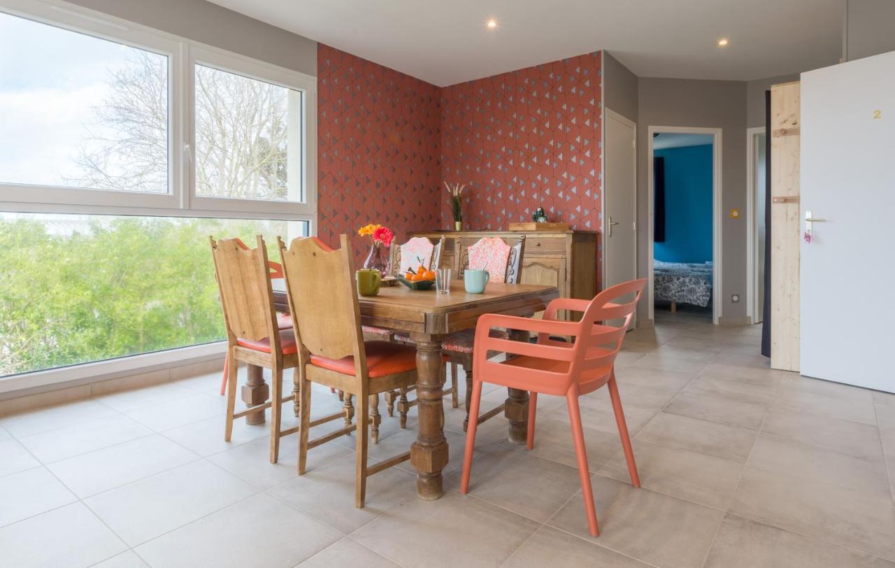 Saint-Côme-de-Fresné Tribord, Appt Avec Terrasse Et Vue Mer, Parking מראה חיצוני תמונה
